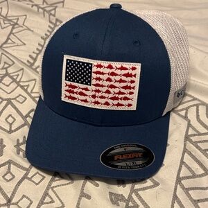 Columbia Blue and White Mesh Cap